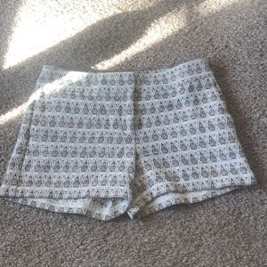 LOFT patterned shorts.